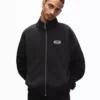 Printed Sweatshirt with Zip – Sweatshirts & Hoodies – Men