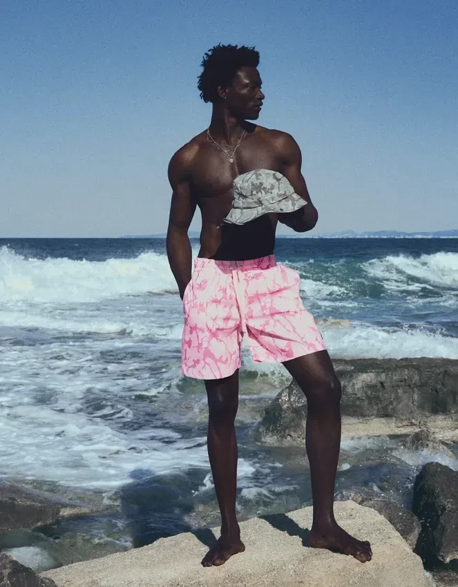 Printed Swimming Trunks – Bershka Lovers Printed Swimming Trunks – Bershka Lovers
