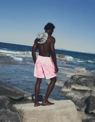 Printed Swimming Trunks – Bershka Lovers