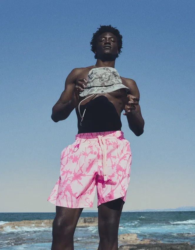 Printed Swimming Trunks – Bershka Lovers Printed Swimming Trunks – Bershka Lovers