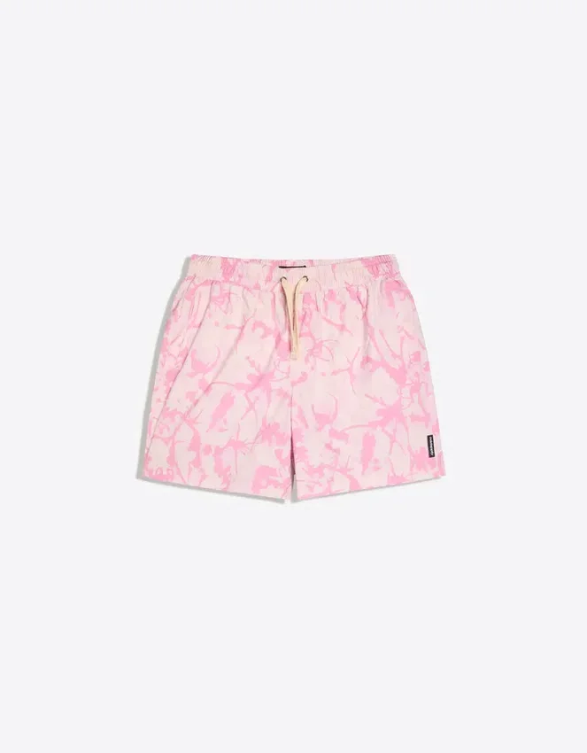 Printed Swimming Trunks – Bershka Lovers Printed Swimming Trunks – Bershka Lovers