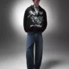 Printed Zip-Up Hoodie – Sweatshirts & Hoodies