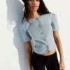 Puff Sleeve Short Sleeve Blazer – Jackets and Trench Puff Sleeve Short Sleeve Blazer – Jackets and Trench
