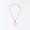 Resin Pendant Cord Necklace Resin Pendant Cord Necklace