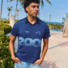 Retro Print Polo Shirt – Bershka Lovers