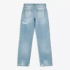Ripped Low-Rise Straight-Leg Jeans Ripped Low-Rise Straight-Leg Jeans