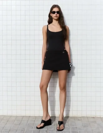 Round Neck Tank Bodysuit