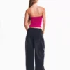 Ruched Bandeau Top – Tops and Bodysuits