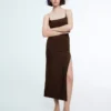 Ruched Strappy Midi Dress Ruched Strappy Midi Dress