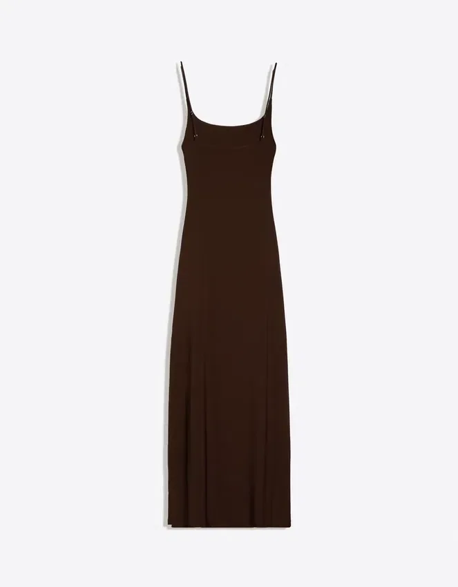 Ruched Strappy Midi Dress Ruched Strappy Midi Dress