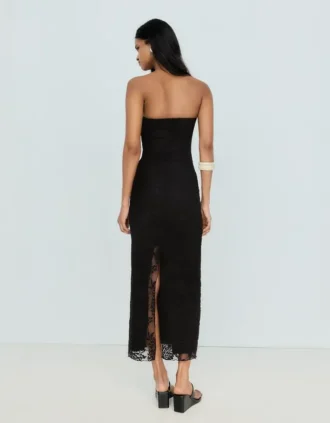 Rustic Bandeau Midi Dress