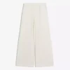 Rustic Wide-Leg Trousers with Pleats Rustic Wide-Leg Trousers with Pleats