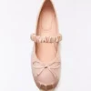 Sateen Ballerina Flat – Women Sateen Ballerina Flat – Women
