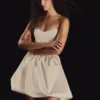 Satin Bustier Dress