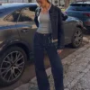 Seamless High-Waist Wide-Leg Jeans with Pockets – Pants – Women