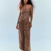 Sequinned Bandeau Top Sequinned Bandeau Top