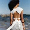 Sequinned Maxi Mini Skirt