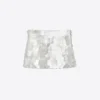 Sequinned Maxi Mini Skirt