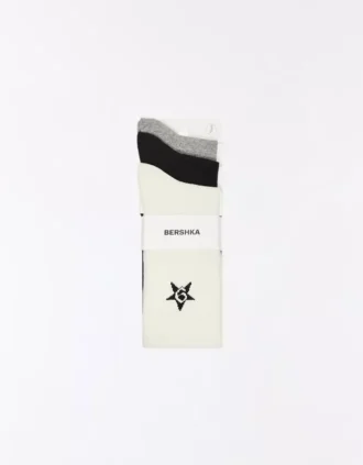 Set of 3 Star Socks – Accessories Set of 3 Star Socks – Accessories
