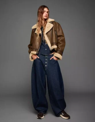 Short Double-Faced Jacket – Jackets and Trench