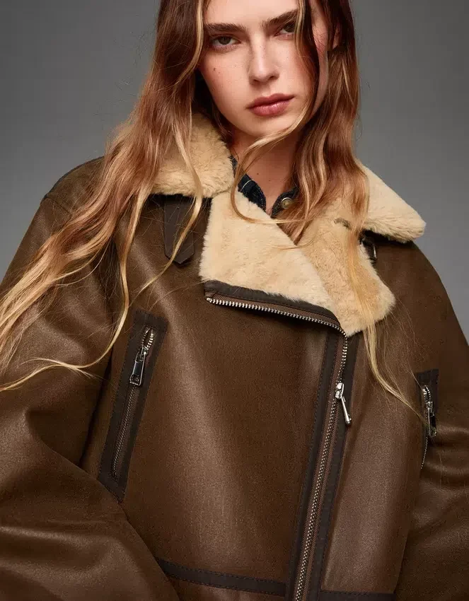 Short Double-Faced Jacket – Jackets and Trench Short Double-Faced Jacket – Jackets and Trench