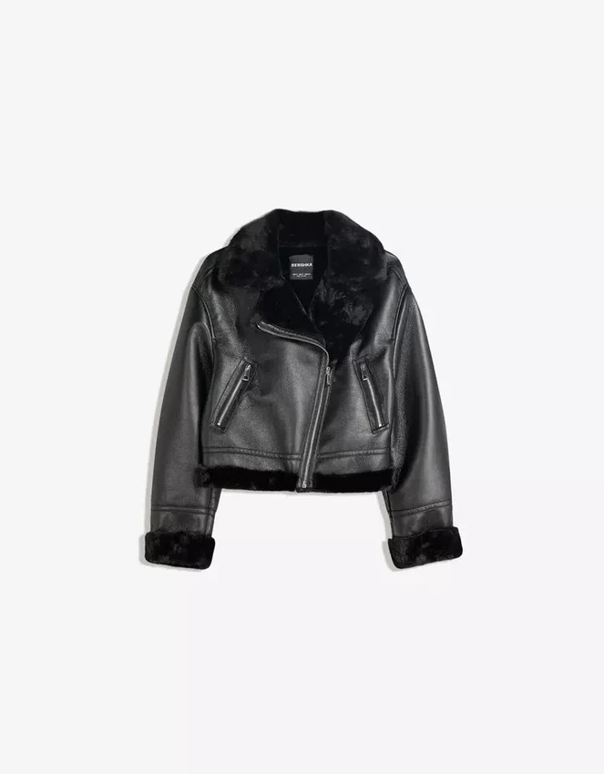 Short Double-Faced Jacket – Jackets and Trench Short Double-Faced Jacket – Jackets and Trench
