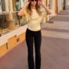 Short Sleeve Asymmetric T-Shirt