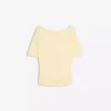 Short Sleeve Asymmetric T-Shirt