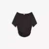 Short Sleeve Asymmetric T-Shirt – T-Shirts – Women