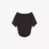 Short Sleeve Asymmetric T-Shirt – T-Shirts – Women