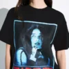 Short Sleeve Billie Eilish Print T-Shirt