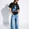 Short Sleeve Billie Eilish Print T-Shirt