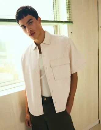 Short Sleeve Boxy Fit Shirt – Shirts