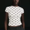 Short Sleeve Crew Neck T-Shirt – T-Shirts – Women