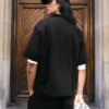 Short Sleeve Flowing Boxy Fit Shirt – Shirts Short Sleeve Flowing Boxy Fit Shirt – Shirts