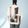 Short Sleeve Plush T-Shirt with Print – T-Shirts and Polo Shirts