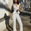 Flared Bengaline Trousers Flared Bengaline Trousers