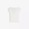 Short Sleeve T-Shirt with Gathering