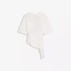 Short Sleeve T-Shirt with Gathering