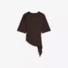 Short Sleeve T-Shirt with Gathering – #Bershkastyle – Women