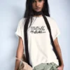 Short Sleeve T-Shirt with Manuel Turizo Print – Women