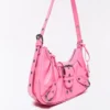 Shoulder Bag with Buckle