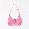 Shoulder Bag with Buckle