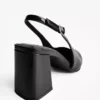 Slingback Block Heel Shoe – Shoes Slingback Block Heel Shoe – Shoes
