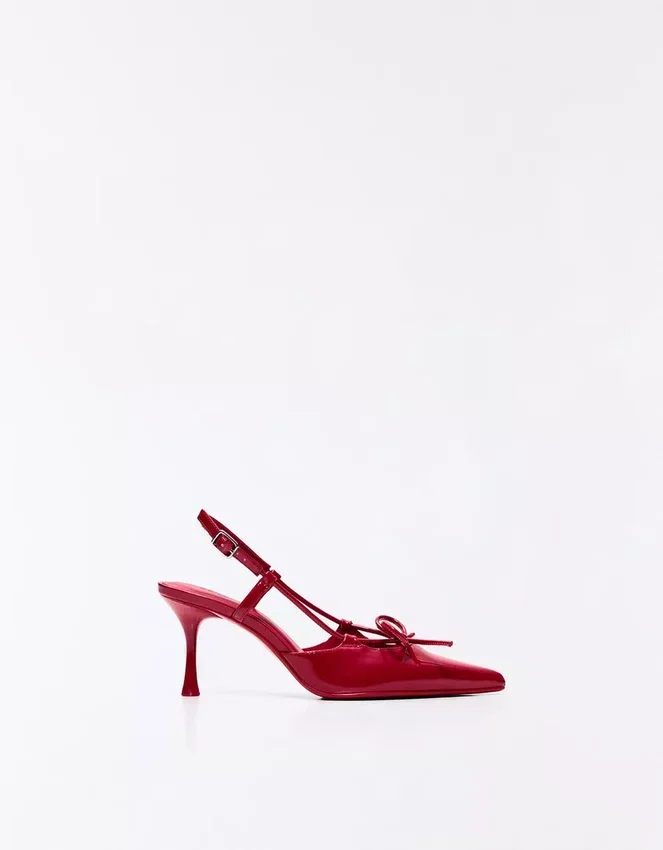 Slingback Heel with Detail – Heeled Shoes Slingback Heel with Detail – Heeled Shoes