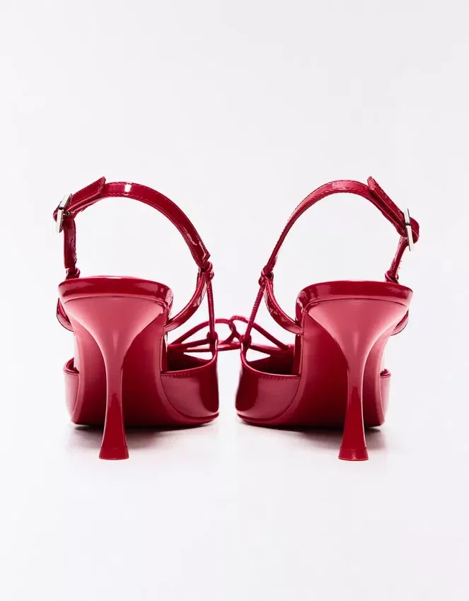 Slingback Heel with Detail – Heeled Shoes Slingback Heel with Detail – Heeled Shoes