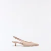 Slingback Kitten-Heel Shoes