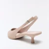 Slingback Kitten-Heel Shoes