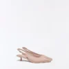 Slingback Kitten-Heel Shoes