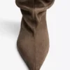 Slouchy Kitten-Heel Ankle Boot – Boots and Ankle Boots